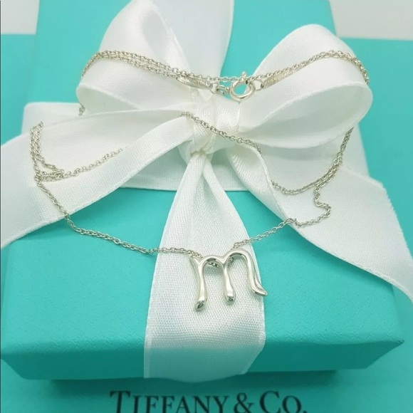 Tiffany & Co. Jewelry - Tiffany and Co Elsa Peretti Initial M necklace